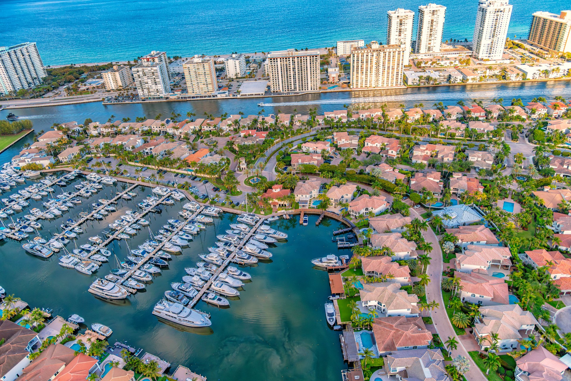 Hollywood Florida Aerial